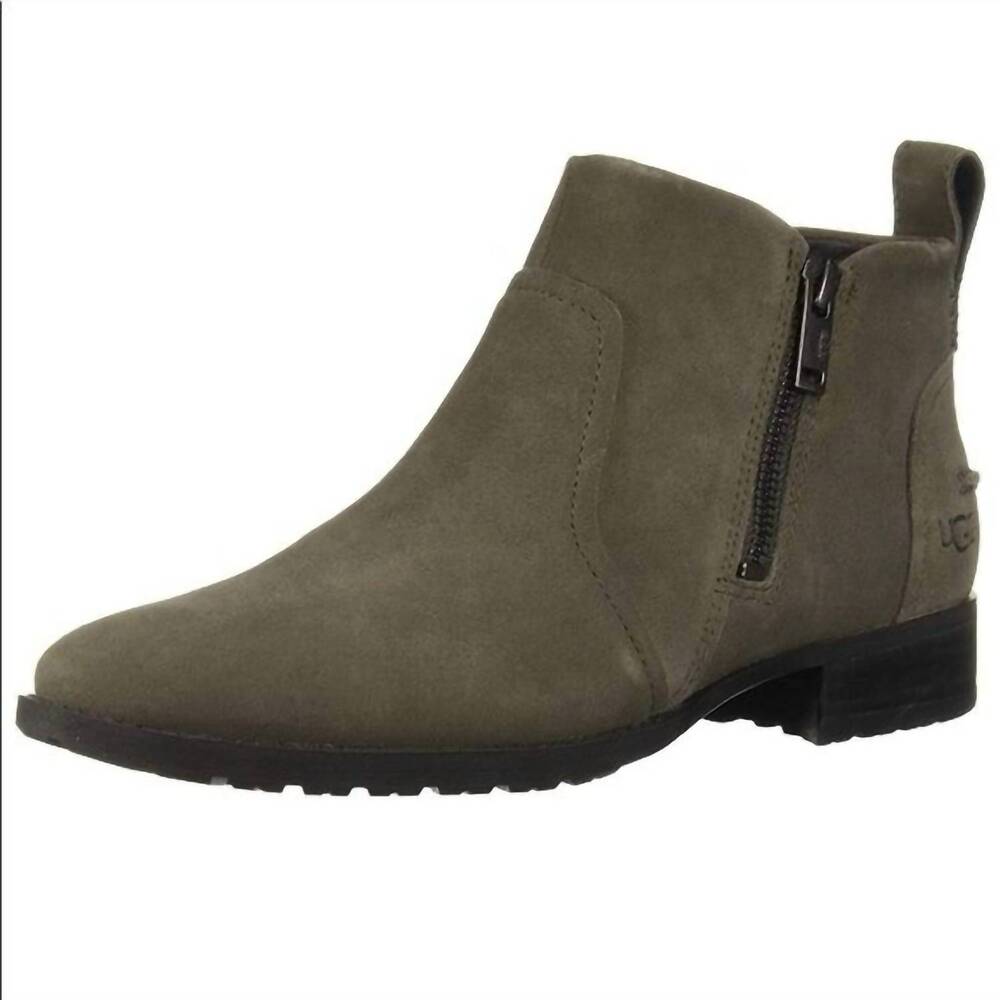 NEW UGG women's aureo ii boot in slate brown/green